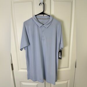 Prince Match Polo 2.0 Raglan
Size: XXL
Color: Misty Periwinkle